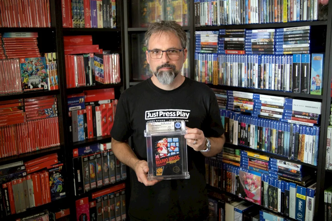 Man sells rare Nintendo video game to fund future 22,000-square-foot central Pa. store