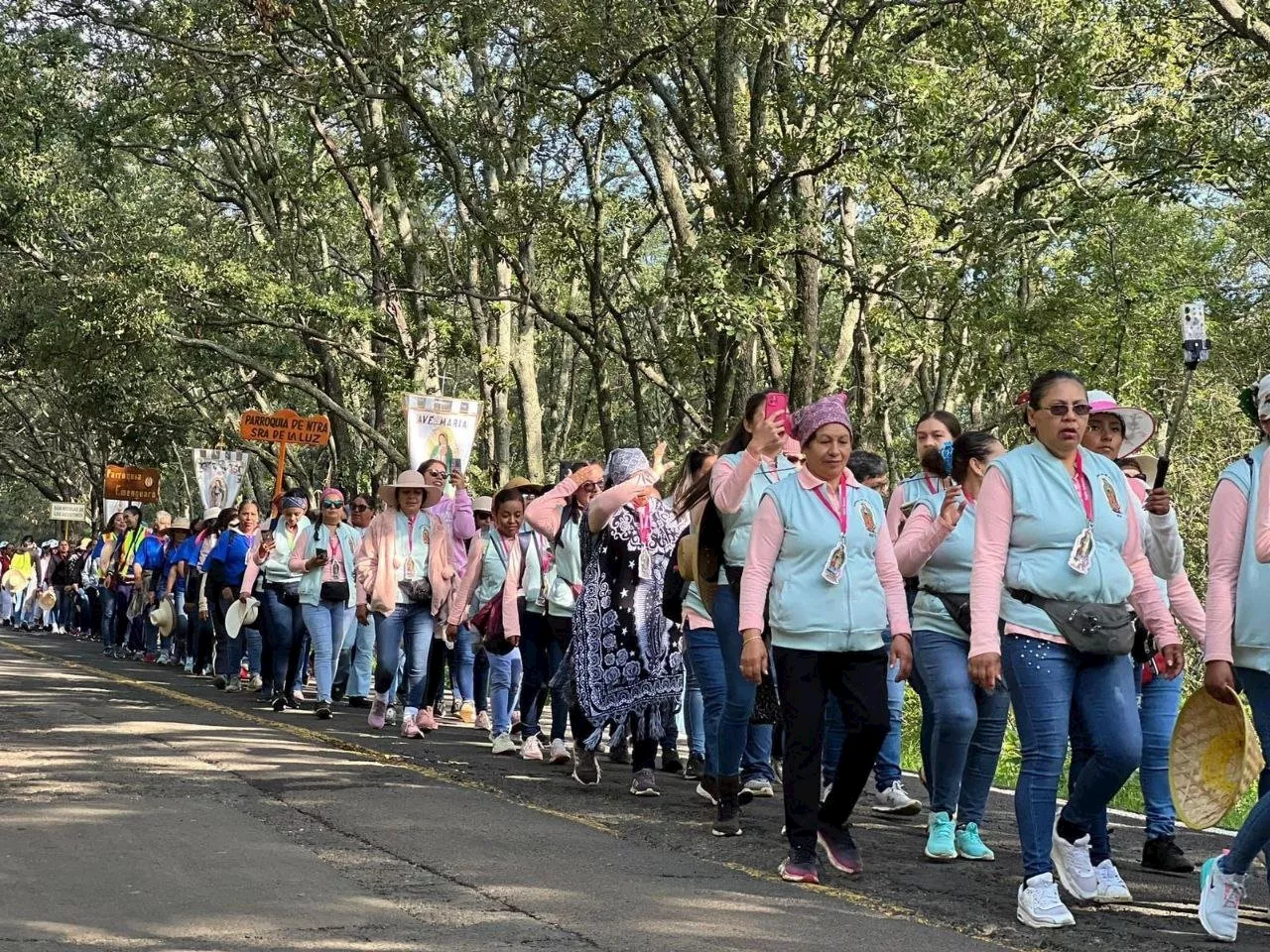 Inician peregrinaciones de fieles de Guanajuato hacia la Basílica de Guadalupe