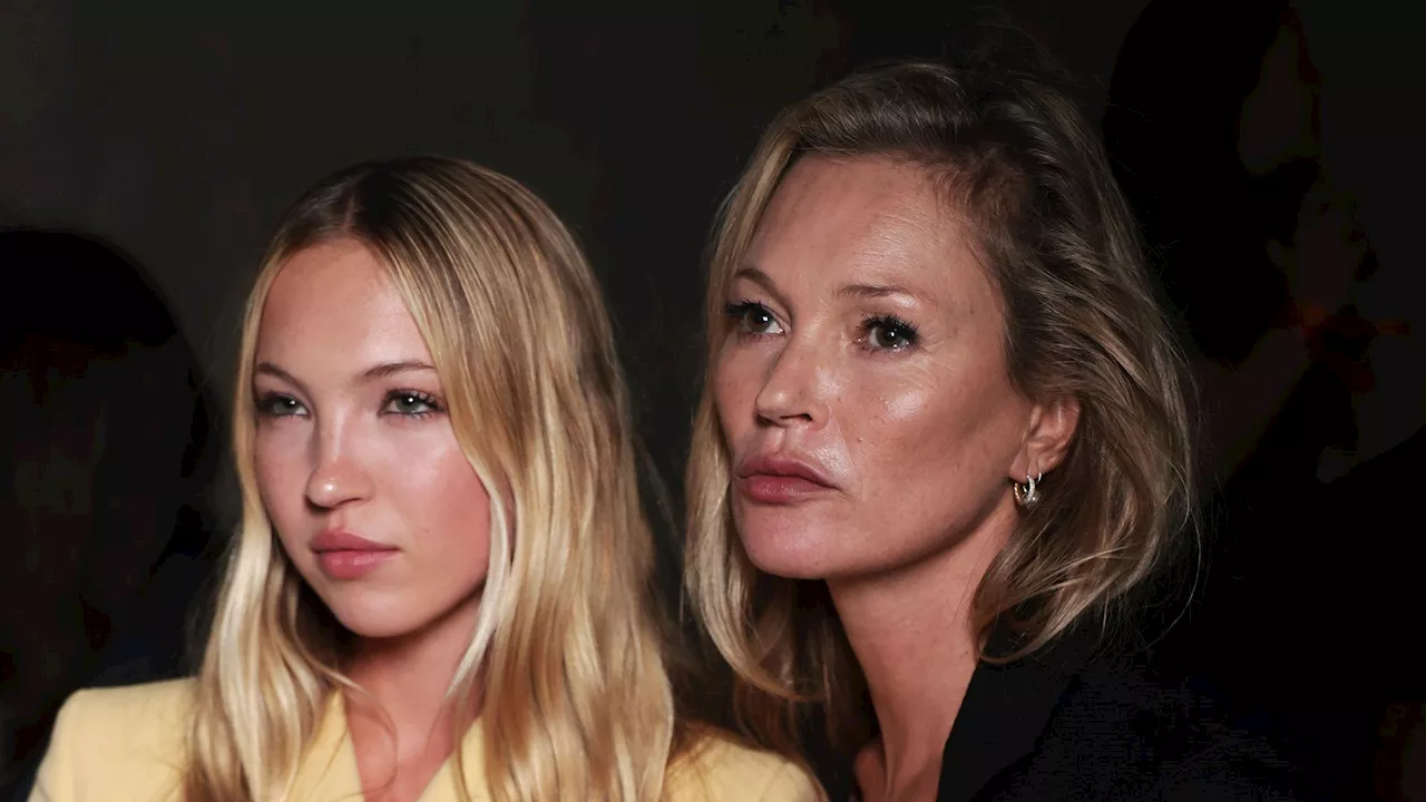 Kate Moss und Tochter Lila sorgen auf Ibiza für Aufsehen