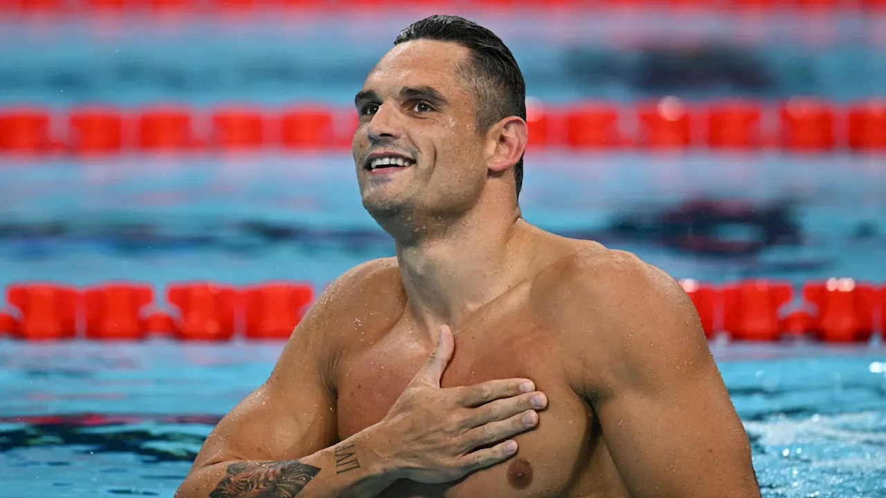 JO 2024 (natation): les larmes aux yeux, Manaudou remercie les supporters français