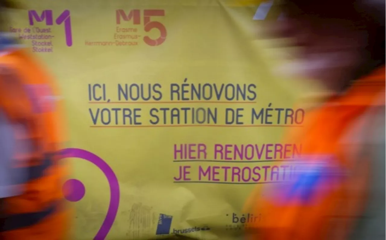 La station de métro gare Centrale à Bruxelles sera complètement remise à neuf d'ici 2027