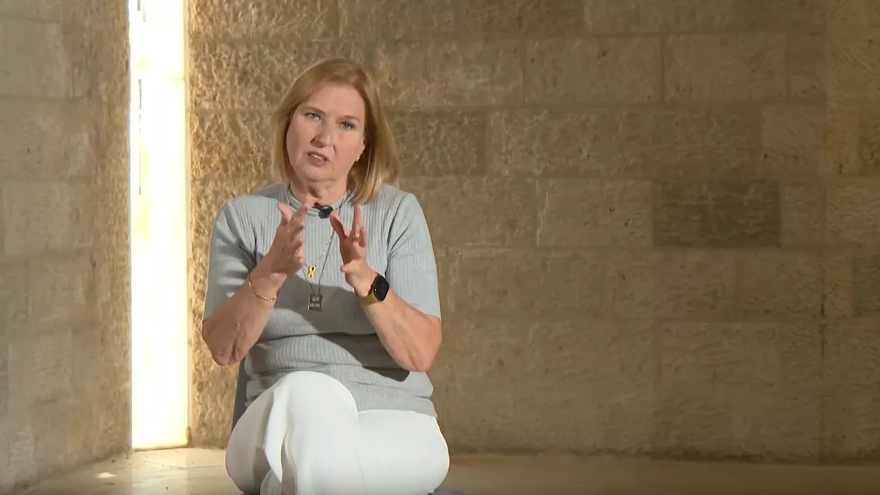 La exjefa de la diplomacia israelí Tzipi Livni defiende la solución de los dos Estados: 'Es mejor separar nuestra tierra'