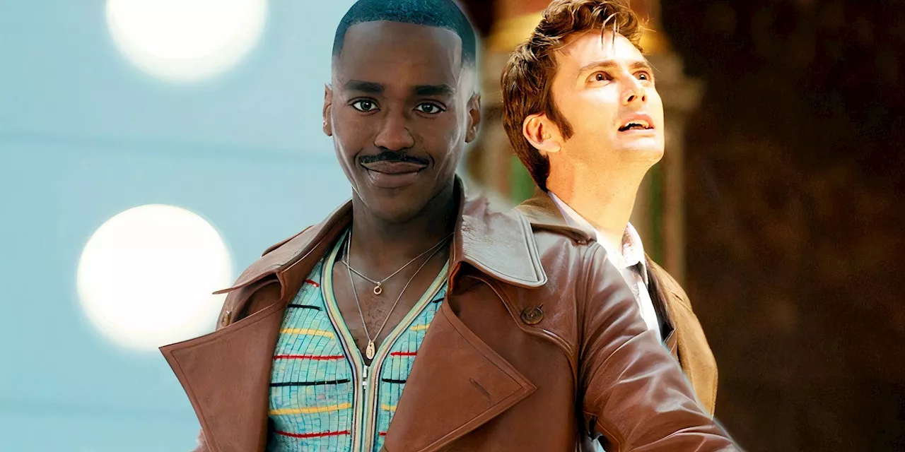 The Tenth & Fifteenth Doctors Swap Iconic Outfits In Charming Doctor Who Art