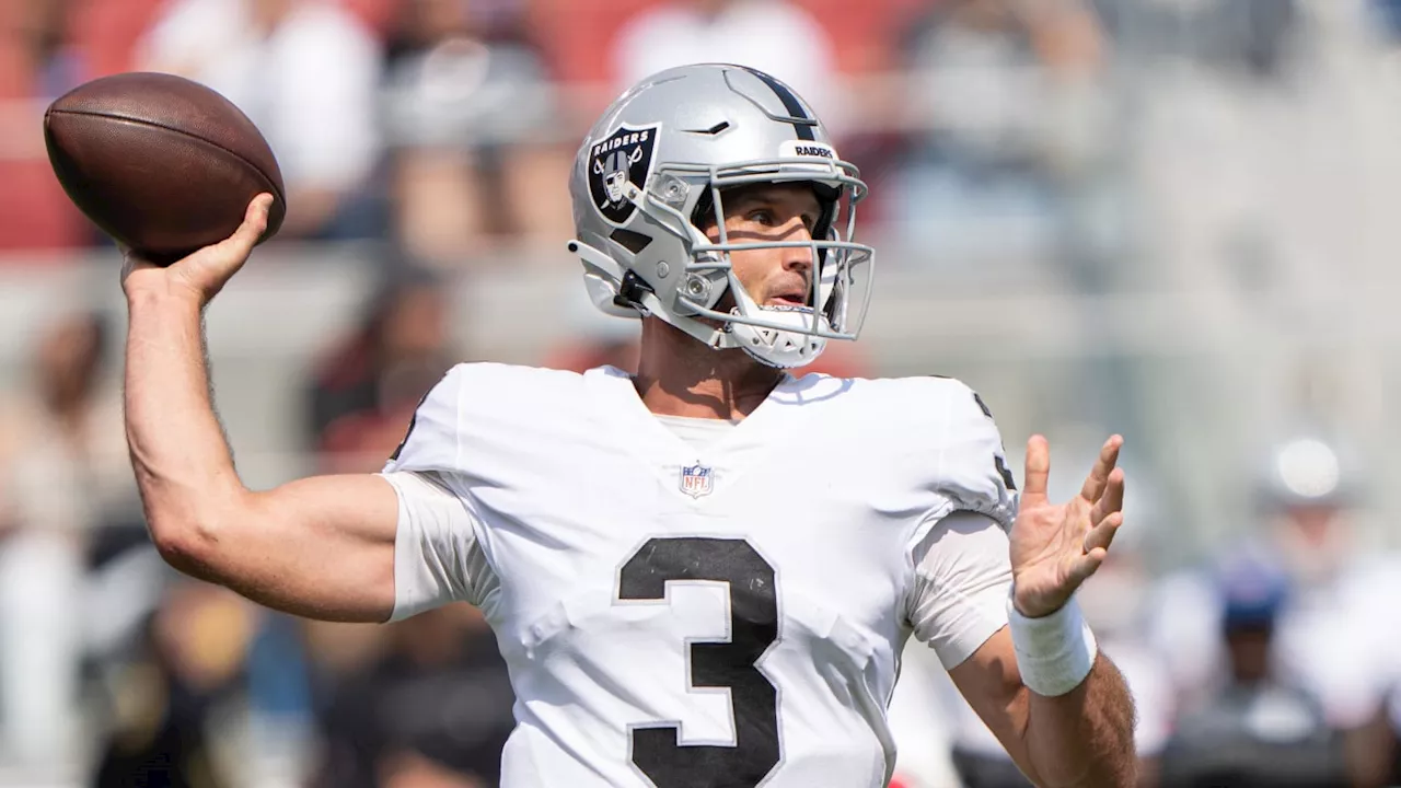 BREAKING: Veteran QB Nathan Peterman joins the Las Vegas Raiders for second go-round