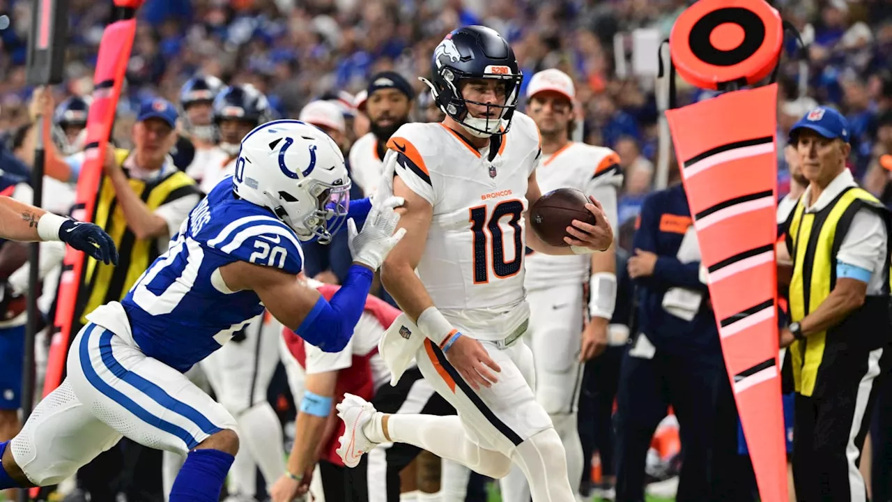 Denver Broncos QB Bo Nix Given Imperfect Game 1 Grade by NFL.com