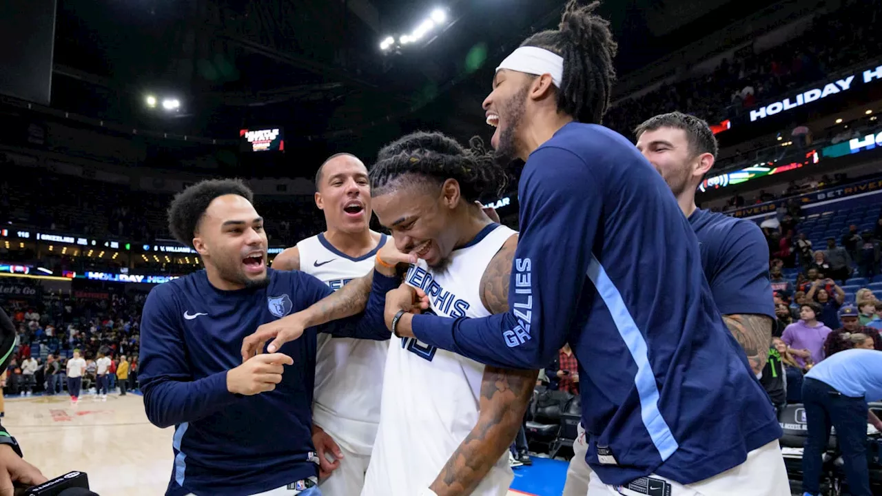 Ja Morant Reunites With Recently Traded Memphis Grizzlies Teammate