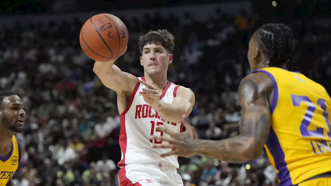 NBA Star Guard Shares More Praise Of Houston Rockets' Reed Sheppard