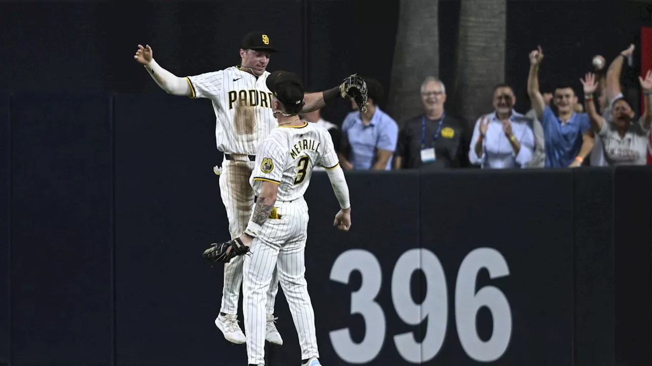 Padres' Jackson Merrill Makes the Best Game-Ending Catch of 2024