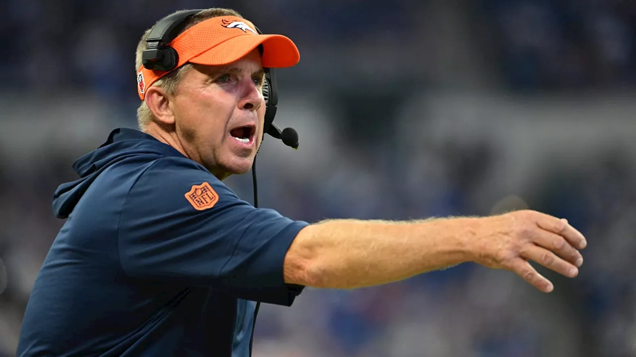 Sean Payton Sounds Off on Broncos' 'Ball Security Issues' vs. Colts