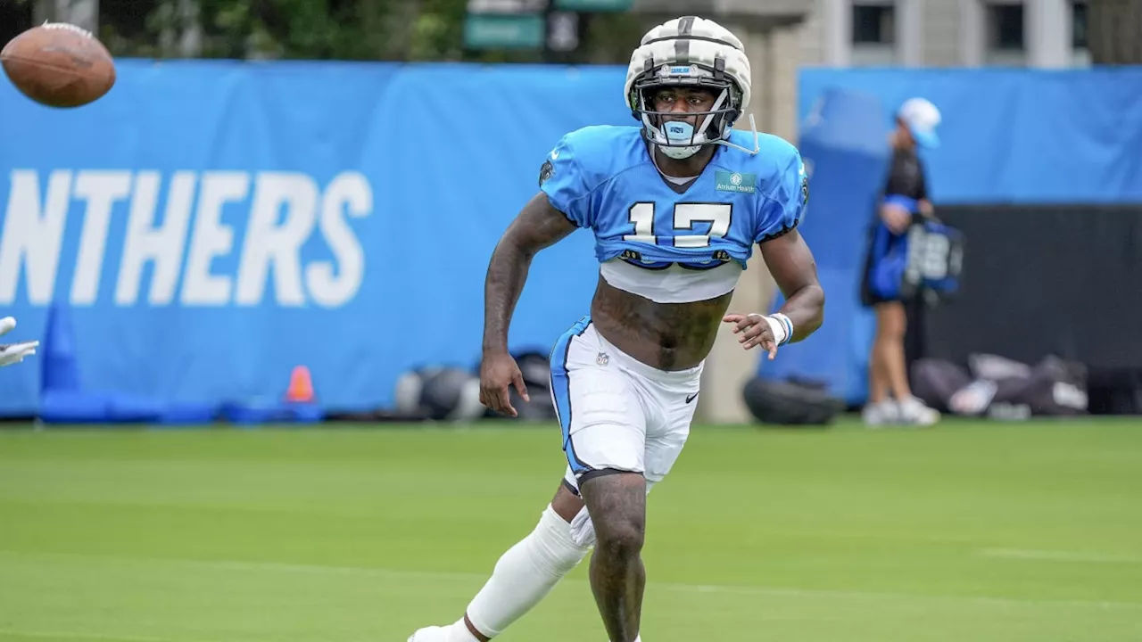 South Carolina Gamecock Xavier Legette Back Practicing with Carolina Panthers