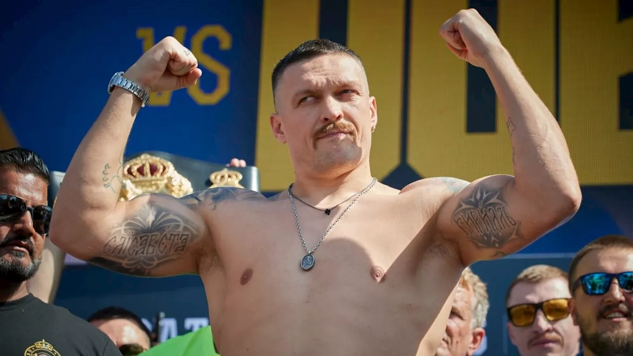 Usyk Highlights Strong Contrast Between Joshua And Dubois Before Title Fight