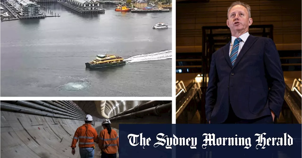 The moment Sydney’s ‘Metro Man’ feared the worst for new harbour rail tunnels