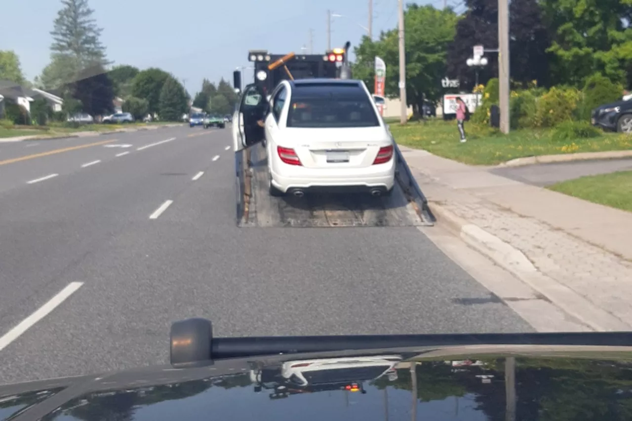 Sault cops clock 25-year-old Mercedes driver going 101 km/h on McNabb