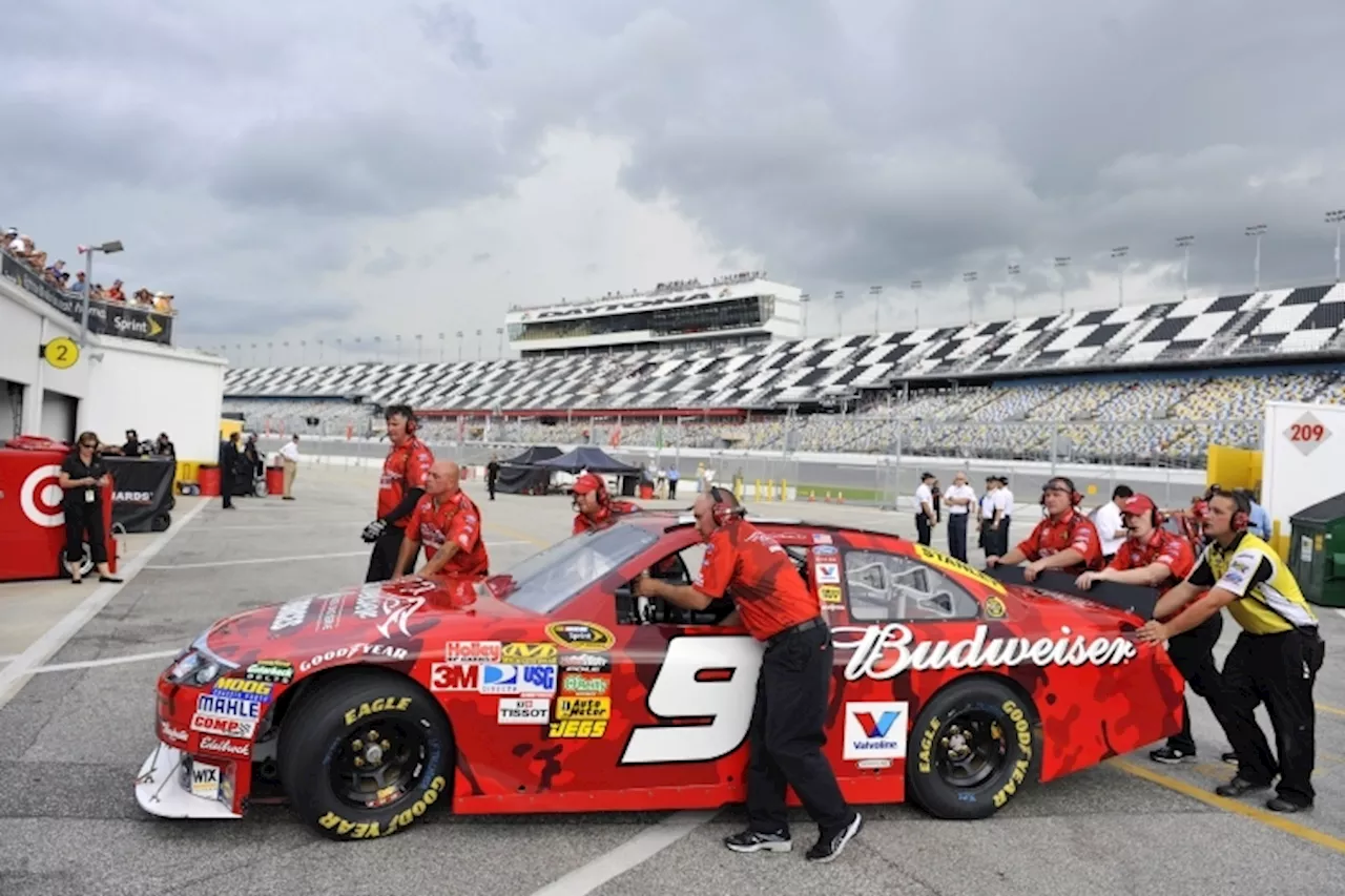 Regen in Daytona – Harvick auf Pole