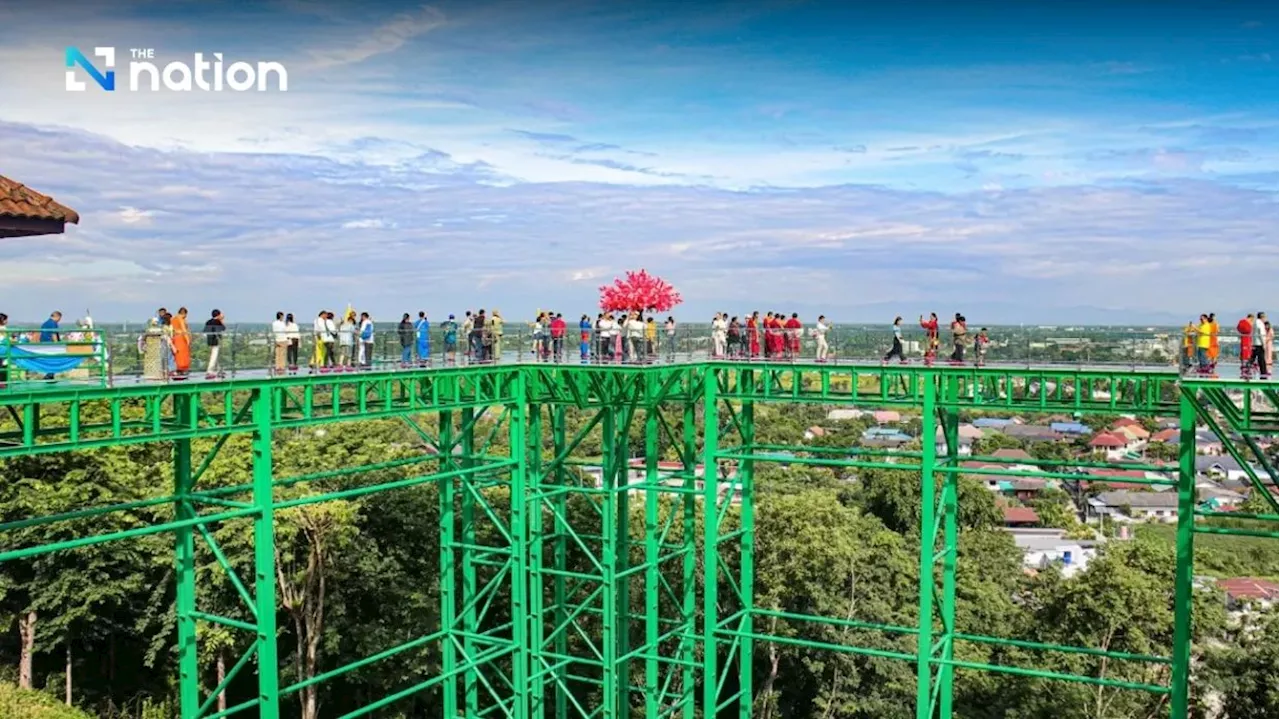 Thailand unveils new glass skywalk in northern province of Lamphun