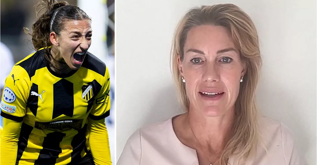 Fotboll: Hanna Marklund om Rosa Kafajis Arsenal-flytt: ”Känns som rätt steg”