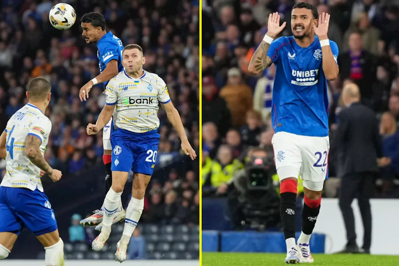 Rangers dumped out of Champions League after ‘one of the worst red cards ever seen’...