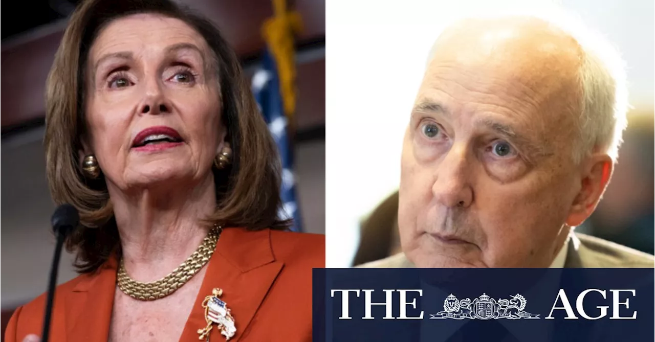 ‘Stupid, reckless’: Keating, Pelosi trade barbs over Taiwan