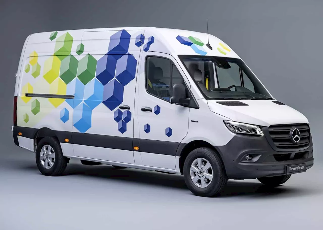 All-electric Mercedes-Benz eSprinter plugged into South Africa