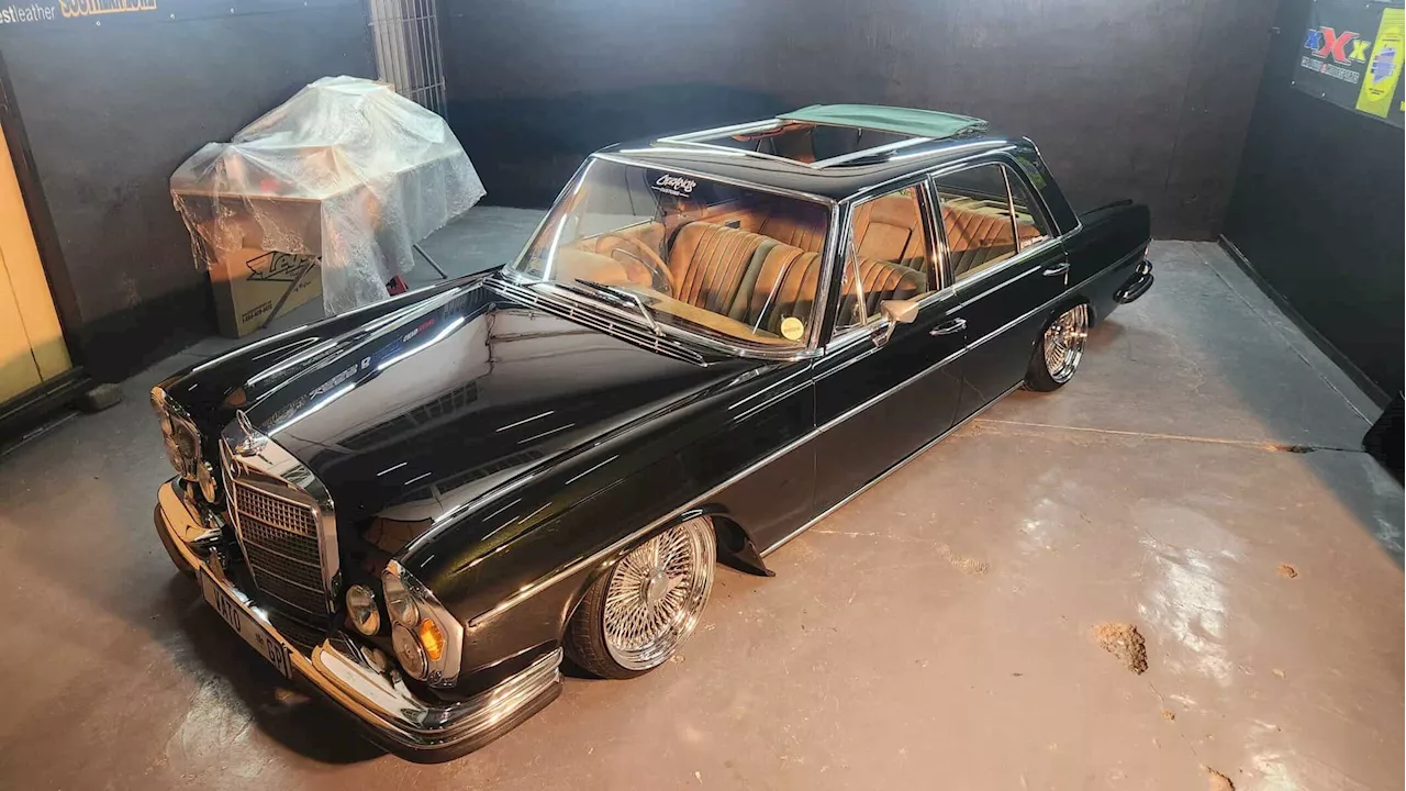 Chicanos Customs Mercedes Benz arrives in the UK ahead of Gravity