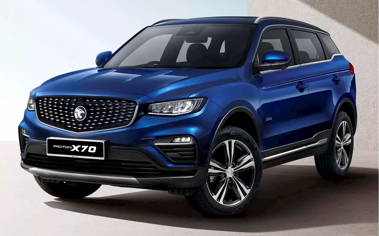 South Africa bound? Proton debuts extensively updated X70