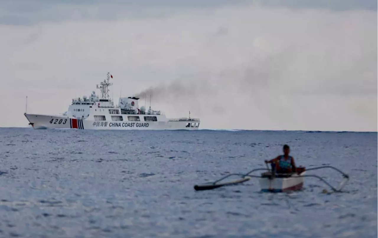 China's 'monster' ship leaves Escoda Shoal