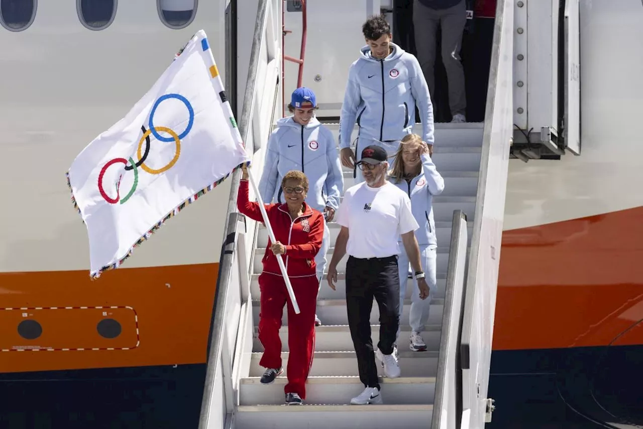 Olympic flag arrival kicks off 2028 'pressure' for Los Angeles