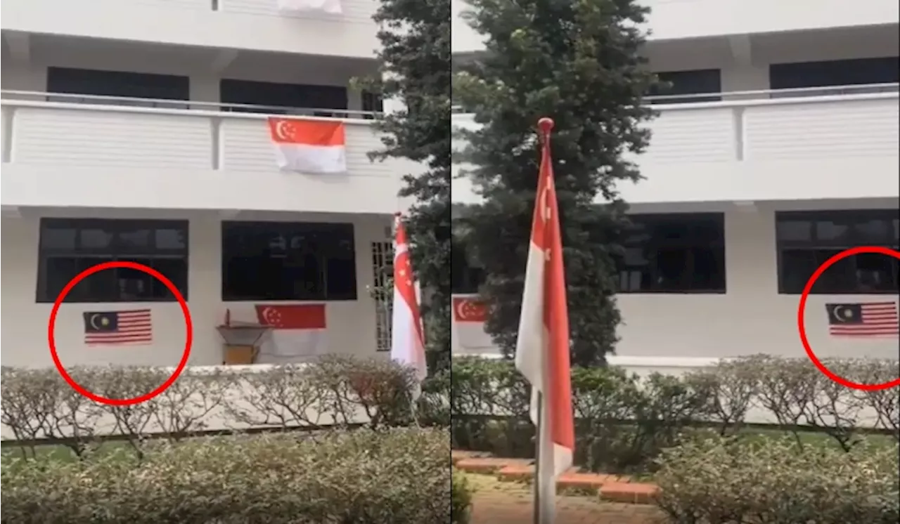 Jalur Gemilang Digantung Di Flat HDB Singapura Cetus Pelbagai Reaksi