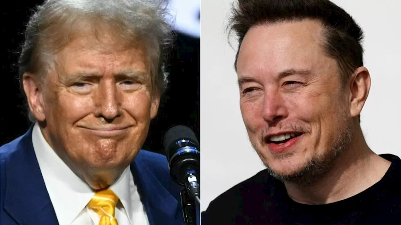 Elon Musk’s rambling interview with Donald Trump plagued by technical issues