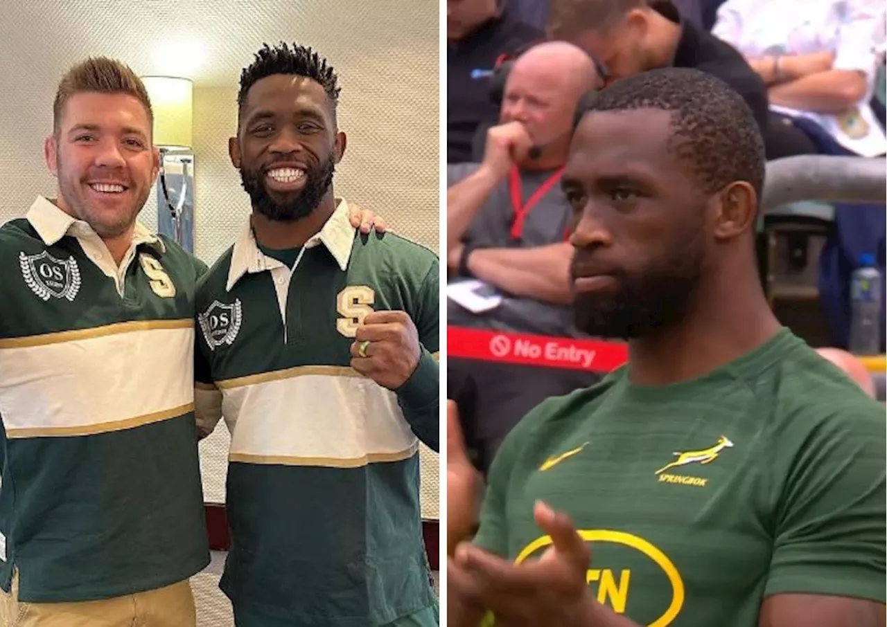 Springbok stars to join Dricus du Plessis entrance walk