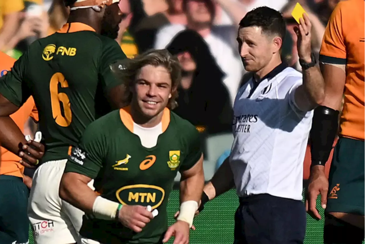 Springboks’ record under Saturday’s referee Paul Williams: It’s not bad