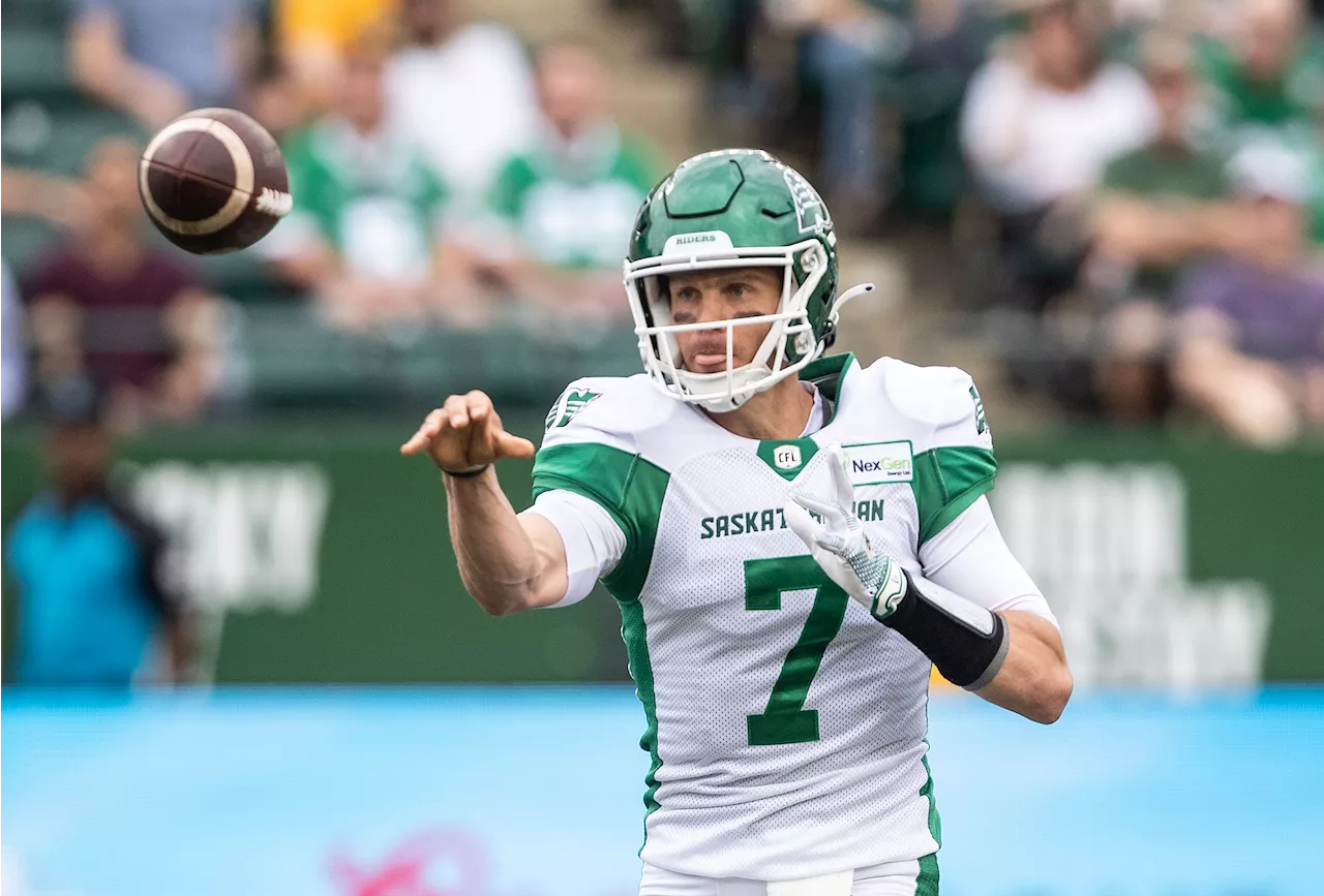 Harris, Riders control own destiny in battle vs. Alouettes