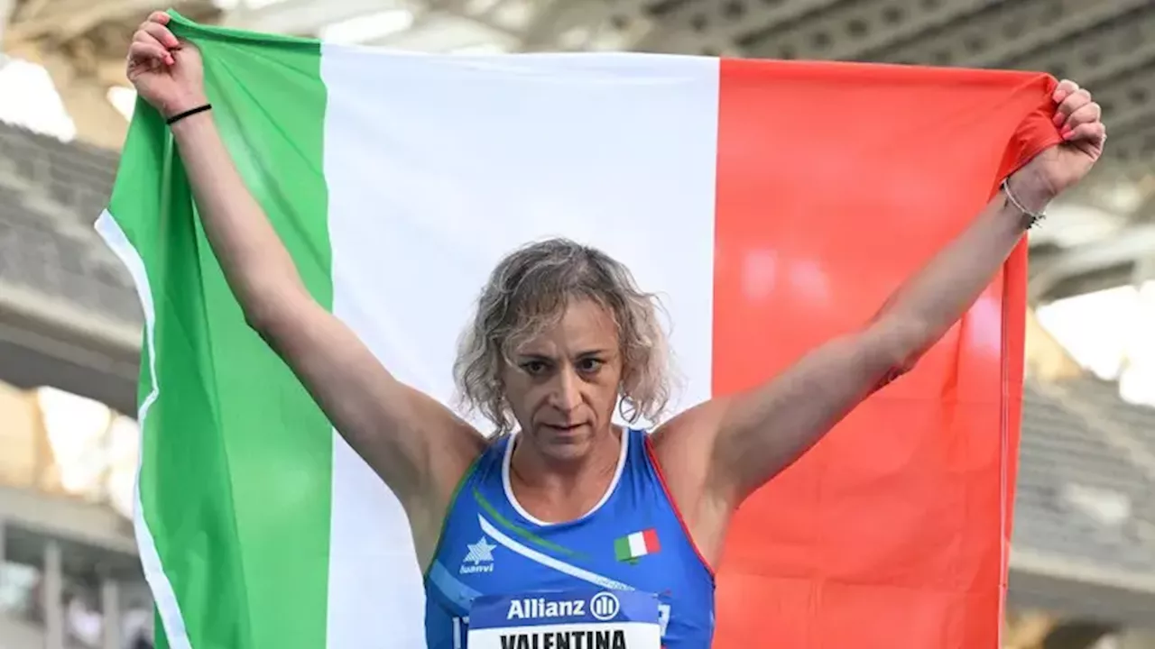 Italiana Valentina Petrillo, primera deportista trans en unos Paralímpicos