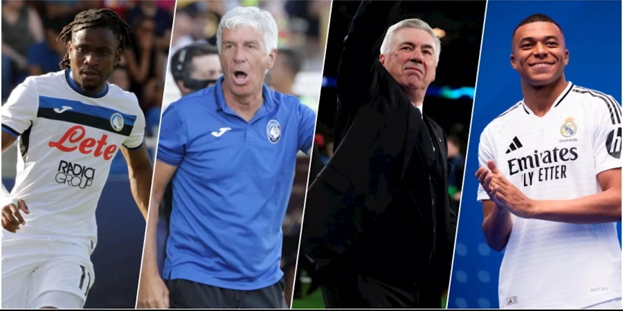 Gasp-Ancelotti, Juve in comune e la differenza di valore estrema Atalanta-Real