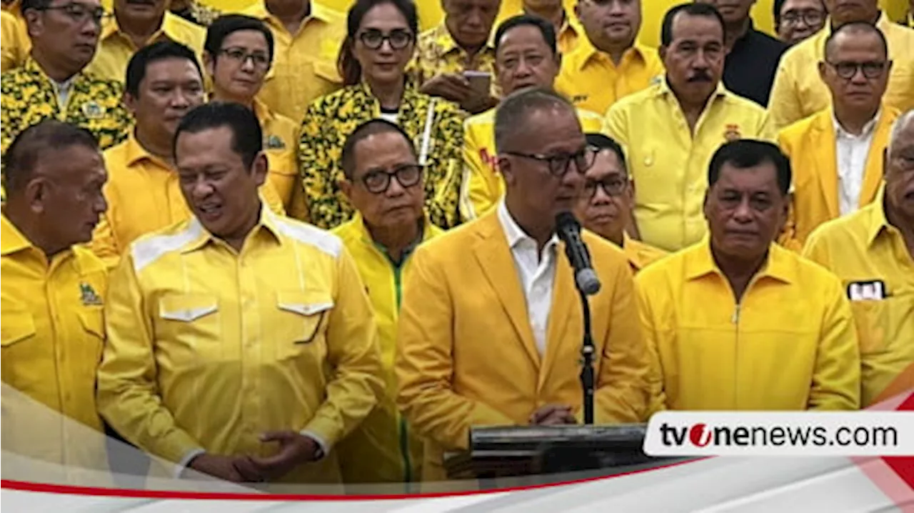 Plt Ketum Agus Gumiwang Ungkap Jadwal Rapimnas dan Munas Golkar