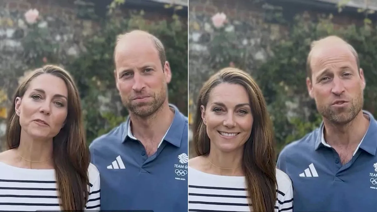 Kate Middleton fait une (rapide) apparition pour féliciter les sportifs britanniques des Jeux olympiques