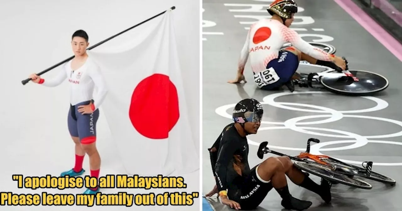  Japanese Cyclist Apologises to All M'sians for Crash with Shah Firdaus