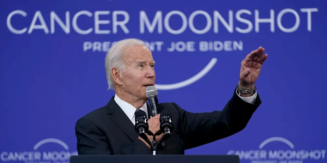 Biden announces $150 million in research grants as part of his ‘moonshot’ push to fight cancer