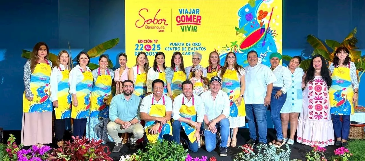 40 chefs de tradición estarán en Sabor Barranquilla 2024