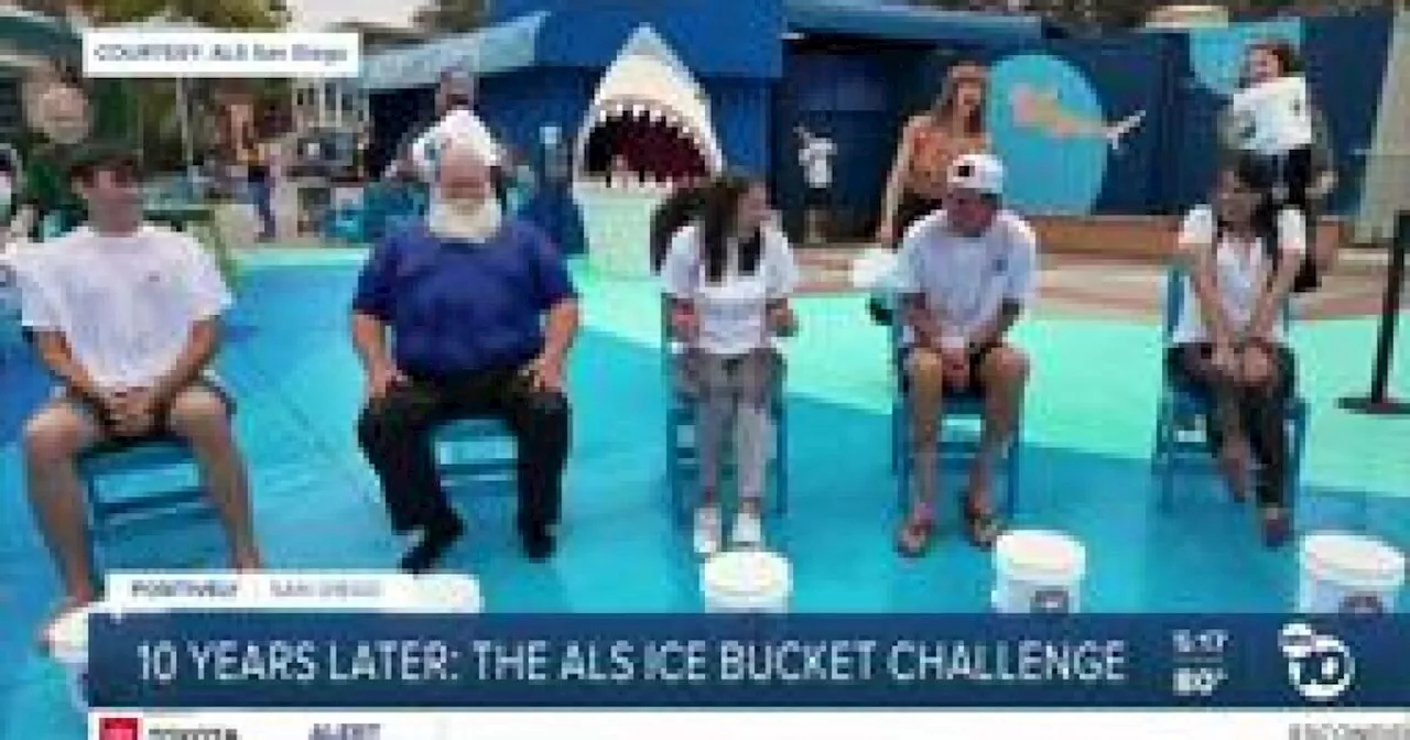 The ALS 'Ice Bucket Challenge' returns on its 10th anniversary