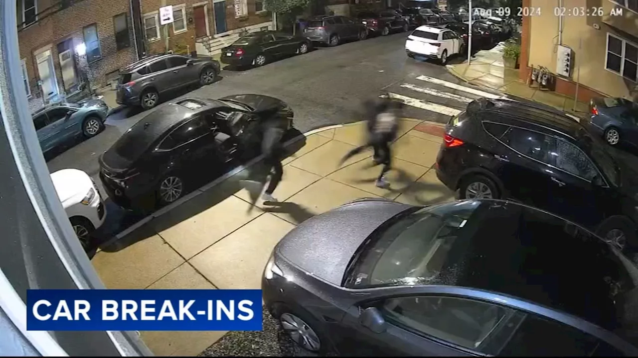 Philadelphia police look to crack down on car thefts, vandalism amid recent spree