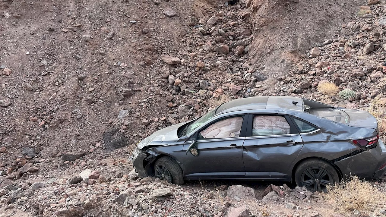 Man dies of heat exposure after crashing car off embankment in Death Valley National Park