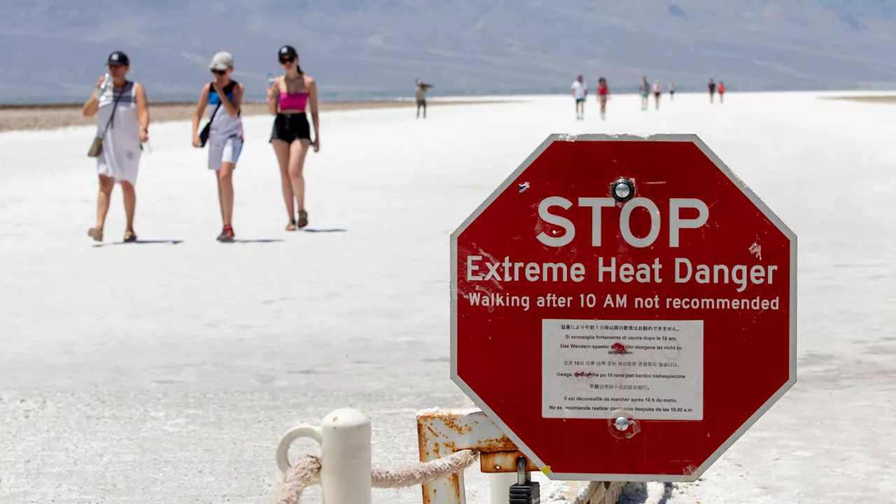 Man dies of heat exposure after crashing car off embankment in Death Valley park