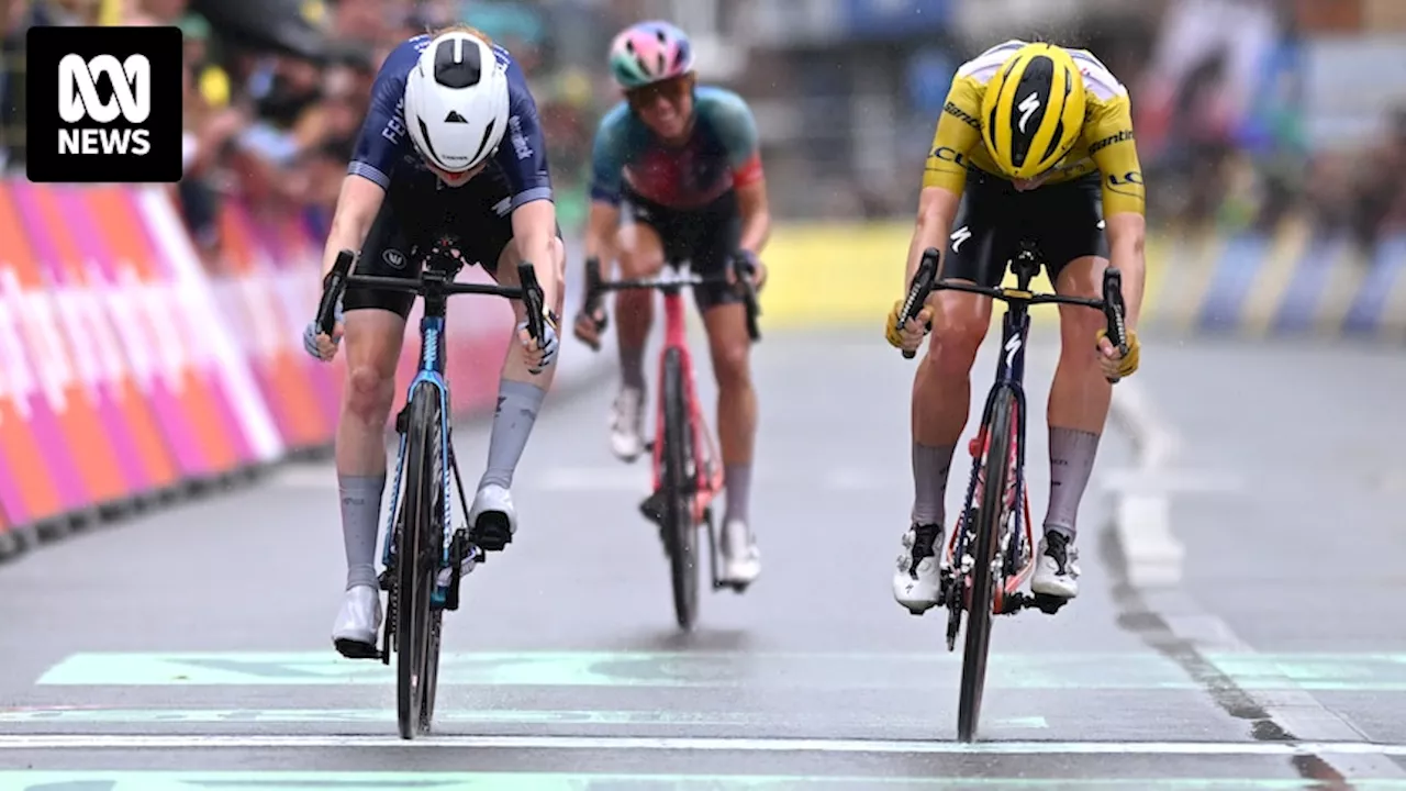 Puck Pieterse wins Tour de France Femmes stage four, Demi Vollering extends overall lead