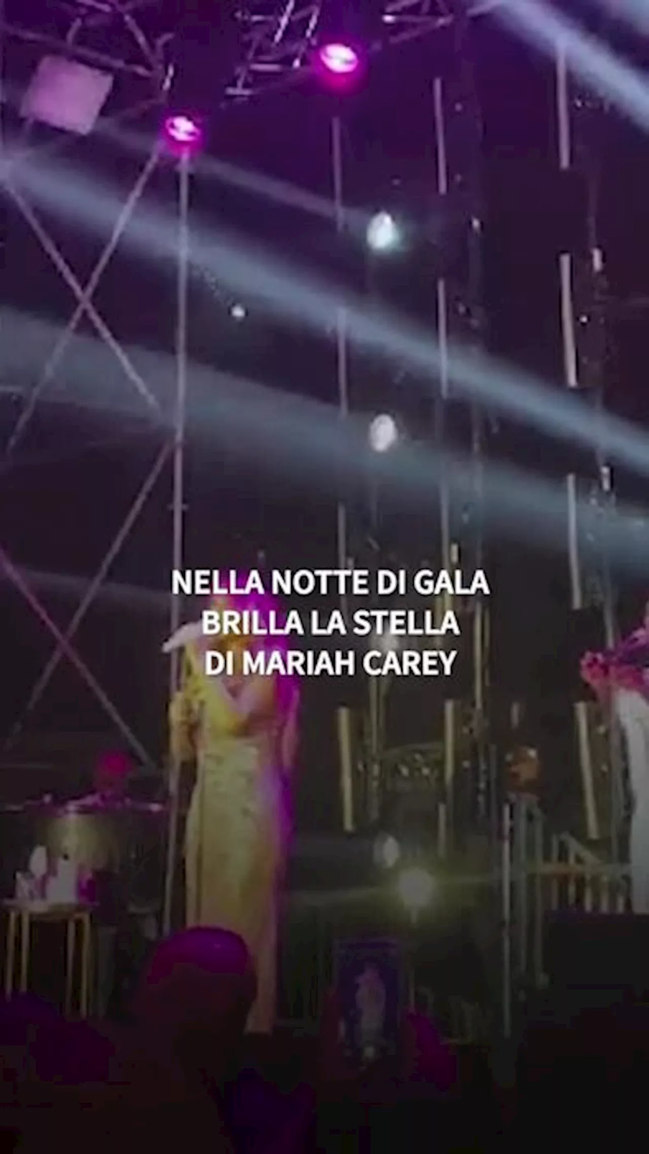 Nella Notte di Gala brilla la stella di Mariah Carey