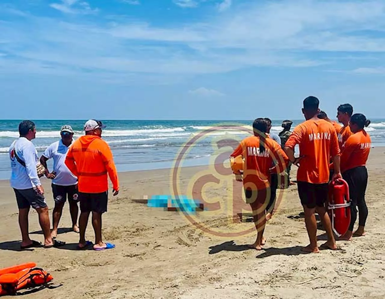 Joven xalapeño murió ahogado en Playa de Chachalacas