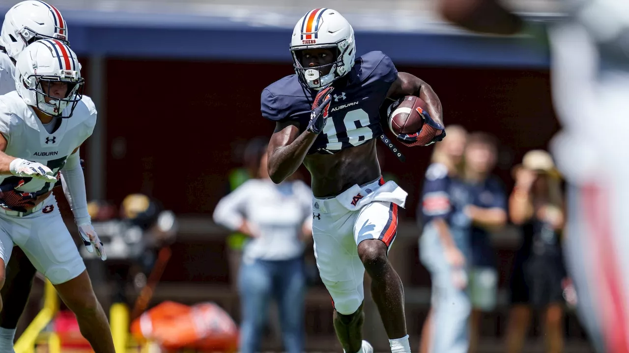 ‘He looked like an absolute jet’: What we’re hearing about Auburn freshman WR Malcolm Simmons