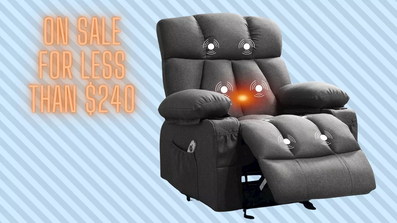 Walmart has perfect recliner with heat and massage for $240