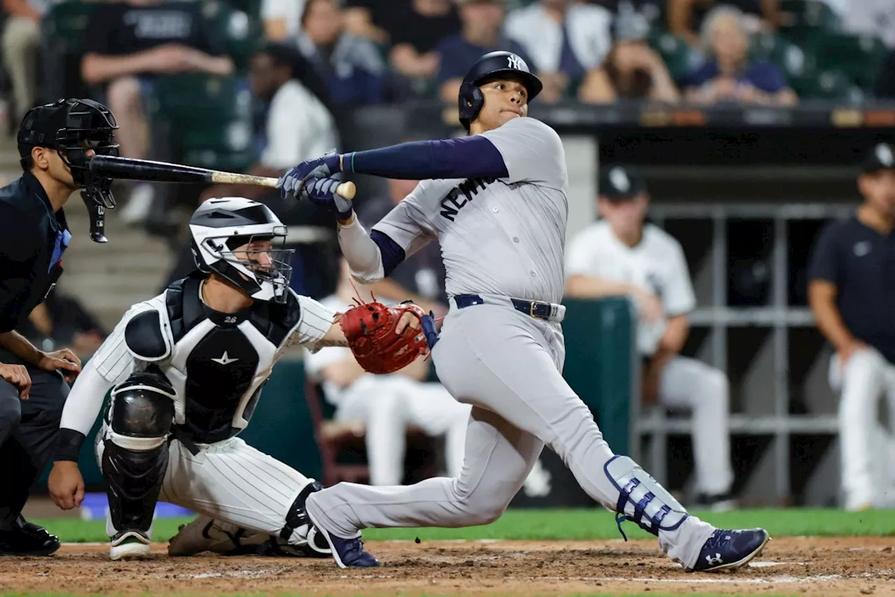 Juan Soto belts 3 homers, Yankees rebound to beat White Sox