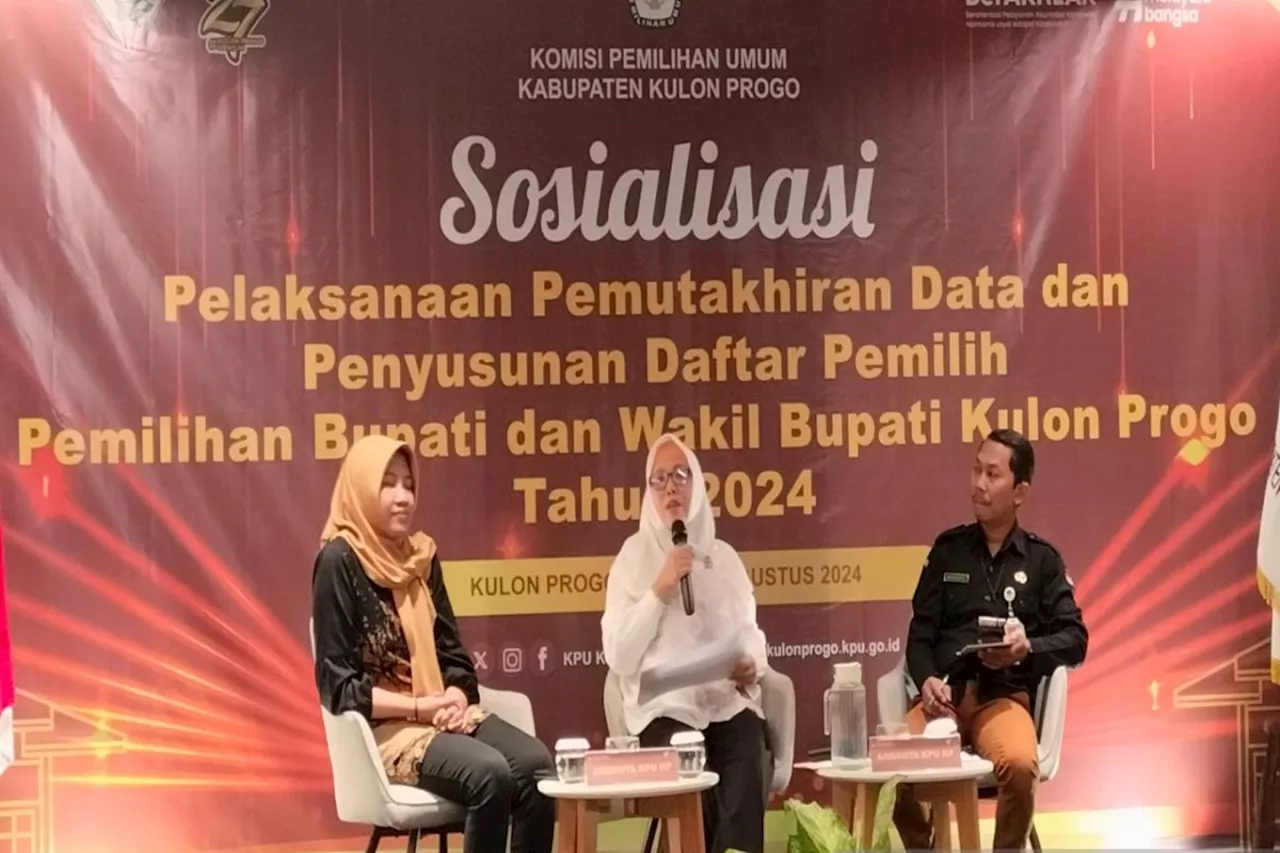 KPU Kulon Progo umumkan DPS Pilkada 2024 di media sosial dan TPS